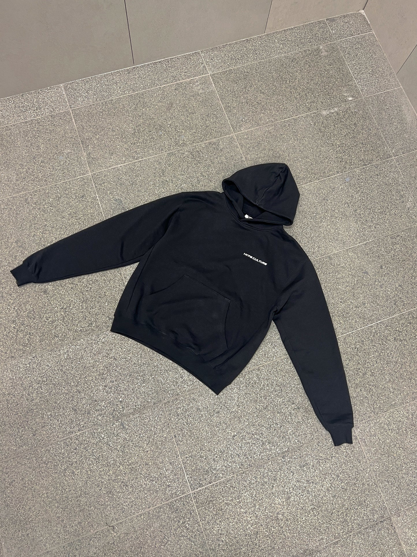 Oversized Black Hoodie